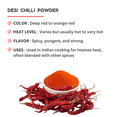ORGANIC DESI CHILLI POWDER