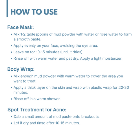 DEAD SEA MUD POWDER