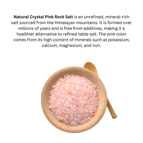 NATURAL CRYSTAL PINK ROCK SALT