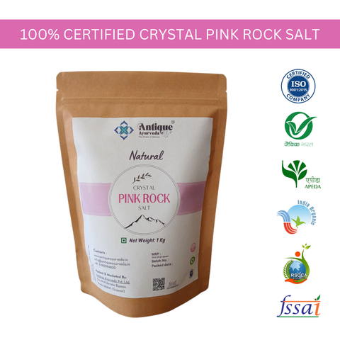 NATURAL CRYSTAL PINK ROCK SALT