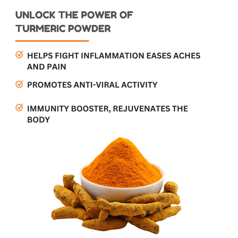 ORGANIC TURMERIC(HALDI) POWDER