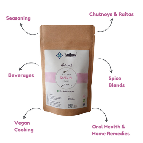 NATURAL BLACK SALT/ SANCHAL POWDER