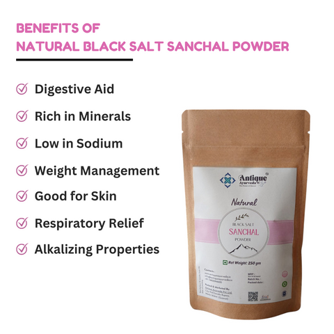 NATURAL BLACK SALT/ SANCHAL POWDER