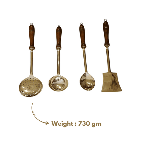 BRASS LADLE SET