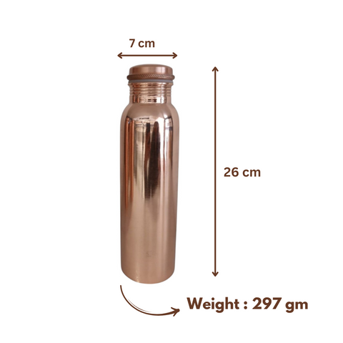 COPPER BOTTLE PLAIN