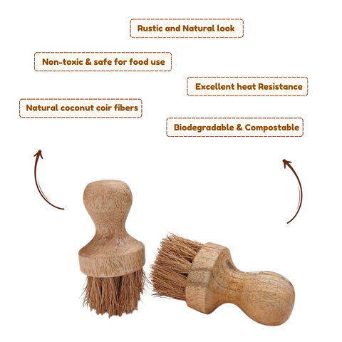 COIR TAWA OIL BRUSH