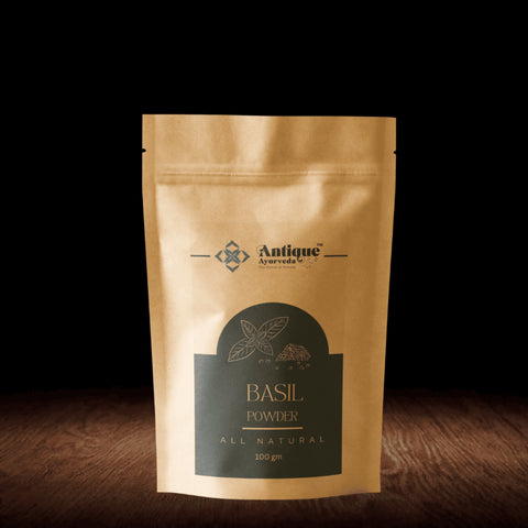 NATURAL BASIL(TULSI) LEAVES POWDER
