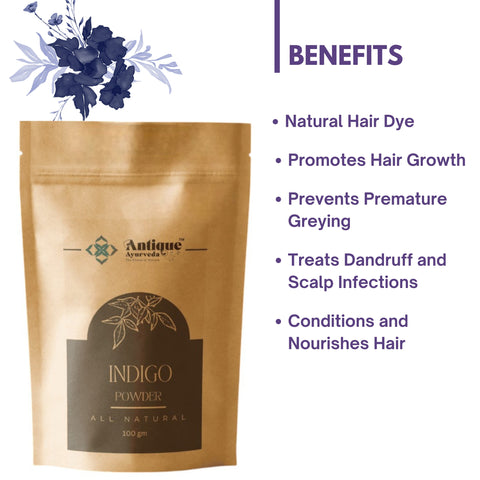 NATURAL INDIGO LEAVES POWDER