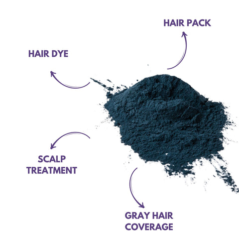NATURAL INDIGO LEAVES POWDER