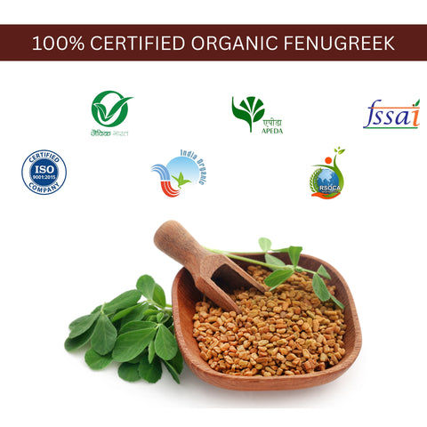 ORGANIC FENUGREEK (METHI) SEEDS