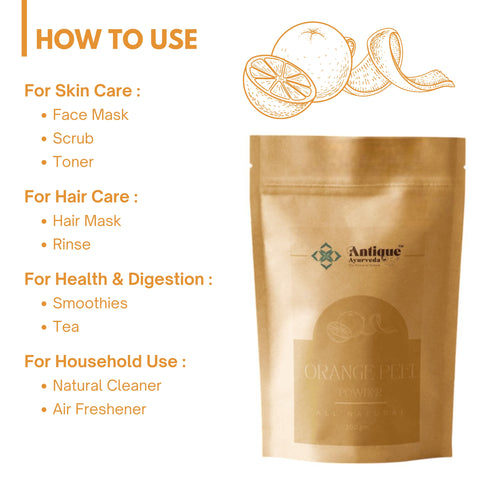 NATURAL ORANGE PEEL POWDER