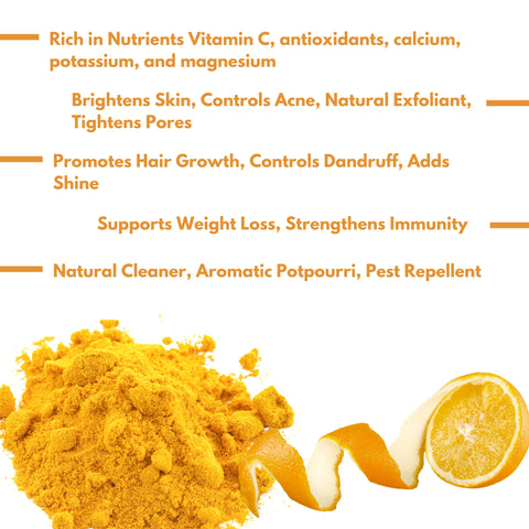 NATURAL ORANGE PEEL POWDER