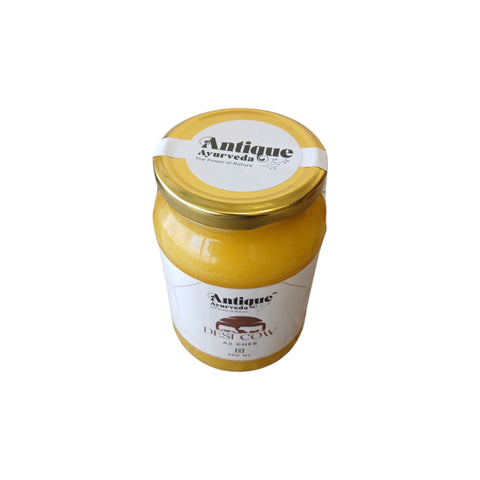 Pure Desi Cow A2 Ghee | Grass Fed Traditional Clarified Butter | 100% Natural Ayurvedic Ghee