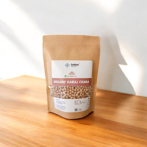 Organic Kabuli Chana | Premium White Chickpeas