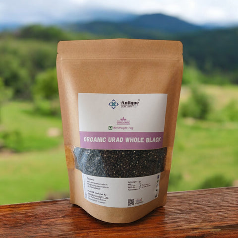 Organic Black Urad Dal Whole | Premium Quality Black Gram | 100% Natural Pulses