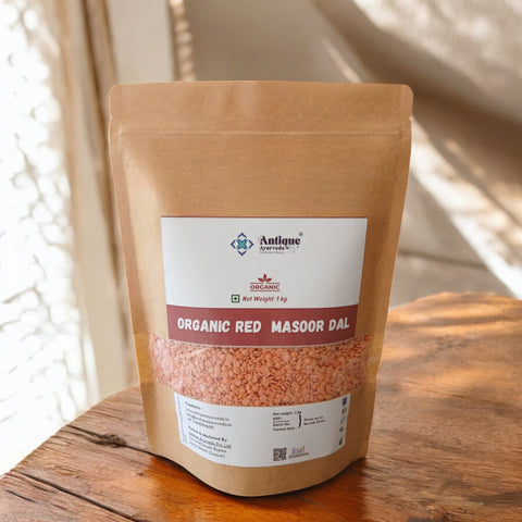 Organic Split Red Masoor Dal | Premium Pink Lentils