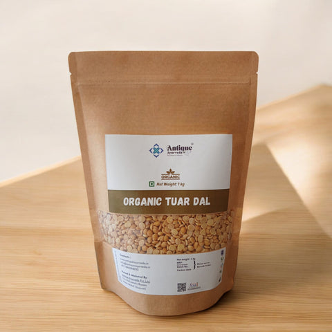 Organic Tuar Dal (Arhar) | Premium Pigeon Peas Split