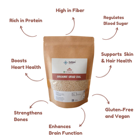 Organic Urad Dal | Premium Black Gram Split