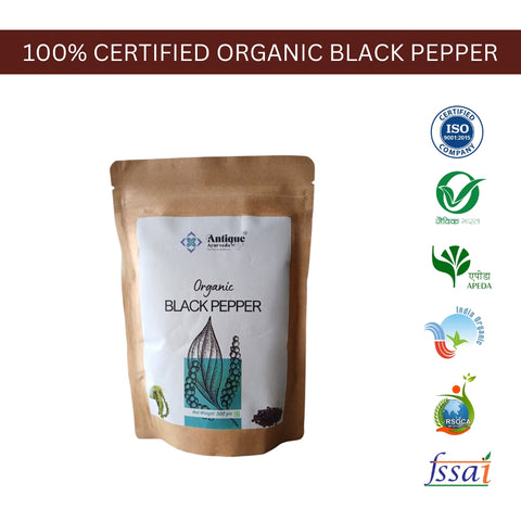 ORGANIC BLACK PEPPER (KALI MIRCH)