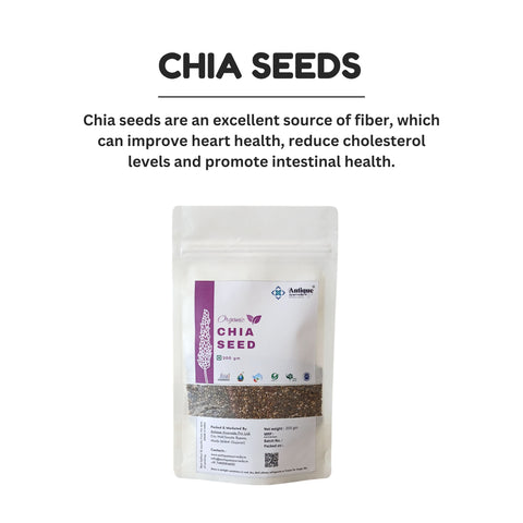 Premium Organic Chia Seeds | Ancient Superfood for Complete Nutrition