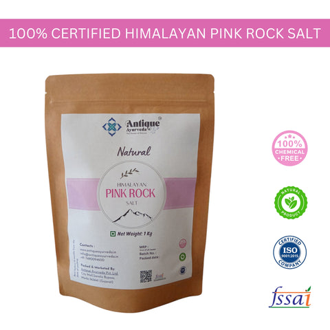 Natural Himalayan Pink Rock Salt | Pure Mineral Crystal Salt
