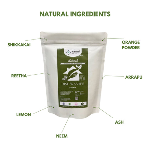 Natural Dish Washer | Eco-Friendly Plant-Based Cleaning Solution