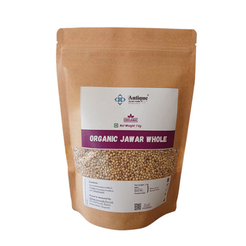 Organic Jawar Whole (Sorghum Millet) | Premium Quality Gluten-Free Ancient Grain