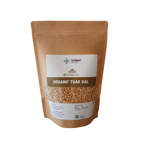 Organic Tuar Dal (Arhar) | Premium Pigeon Peas Split