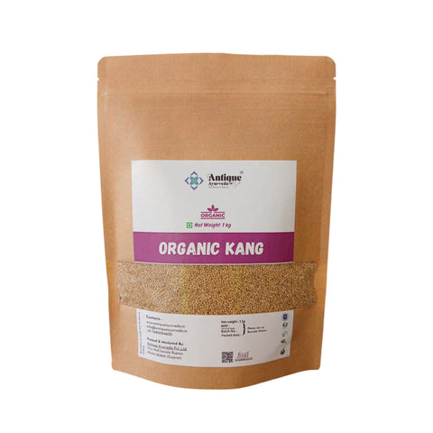 Organic Foxtail Millet (Kang) | Premium Golden Ancient Grain