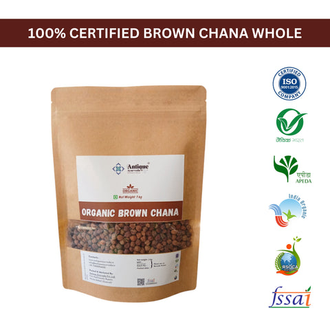 Organic Kala Chana | Premium Black Chickpeas