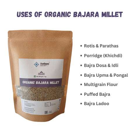 Organic Bajra Millet (Pearl Millet) | Traditional Desert Grain