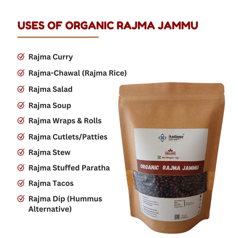 Organic Red Rajma Jammu | Premium Kidney Beans from Kashmir