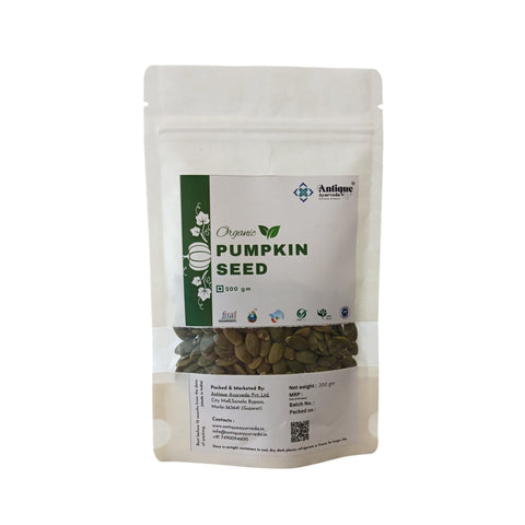 Organic Pumpkin Seeds | Zinc Rich Kernels for Prostate & Heart Health