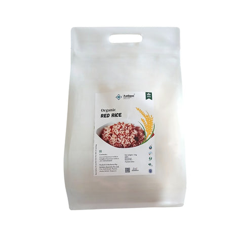 Organic Red Rice | Nutrient Dense Whole Grain for Health & Wellness