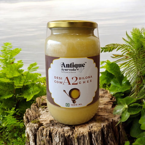 Premium A2 Desi Cow Bilona Ghee | Pure Grass-Fed Organic Clarified Butter