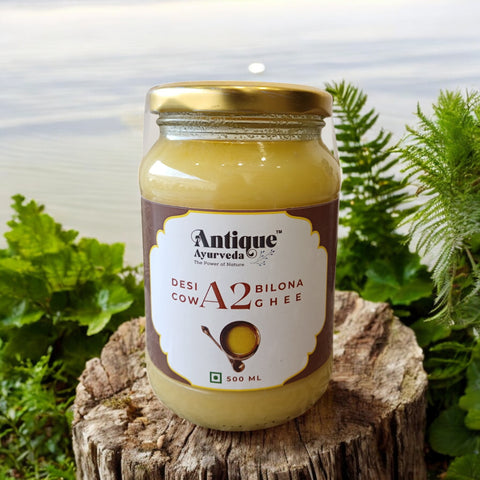 Premium A2 Desi Cow Bilona Ghee | Pure Grass-Fed Organic Clarified Butter