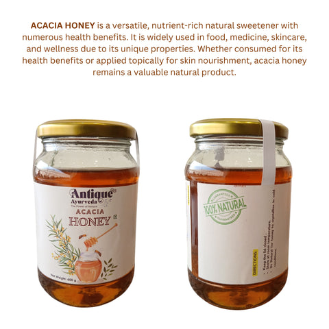 Natural Acacia Honey | Premium Monofloral Raw Honey