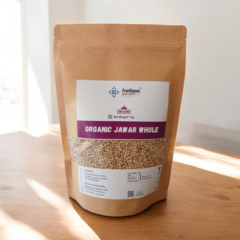 Organic Jawar Whole (Sorghum Millet) | Premium Quality Gluten-Free Ancient Grain