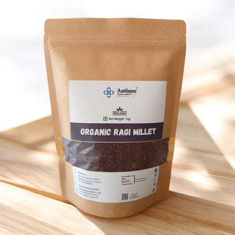 Organic Ragi Millet (Finger Millet) | Premium Quality Calcium-Rich Superfood