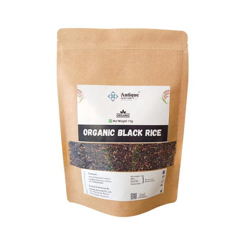 Organic Black Rice | Antioxidant Rich Forbidden Rice for Premium Nutrition