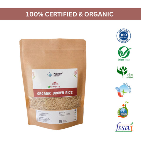 Organic Brown Rice | Whole Grain Nutrition for Healthy Living