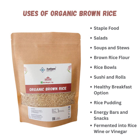 Organic Brown Rice | Whole Grain Nutrition for Healthy Living