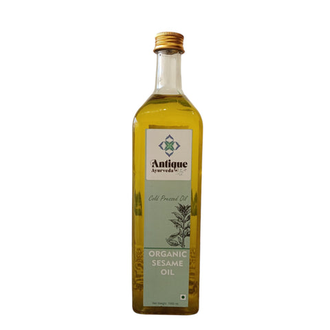 Organic Sesame Oil | Cold Pressed Til Ka Tel | Professional Grade Ayurvedic Oil
