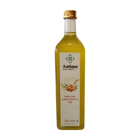 Pure Organic Groundnut Oil 1 Liter | Cold Pressed Peanut Oil | Traditional Cooking & Health Oil