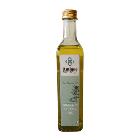 Organic Sesame Oil | Cold Pressed Til Ka Tel | Professional Grade Ayurvedic Oil