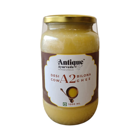 Premium A2 Desi Cow Bilona Ghee | Pure Grass-Fed Organic Clarified Butter
