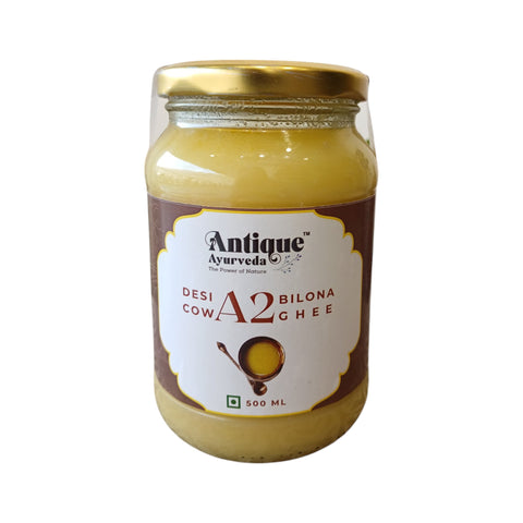 Premium A2 Desi Cow Bilona Ghee | Pure Grass-Fed Organic Clarified Butter