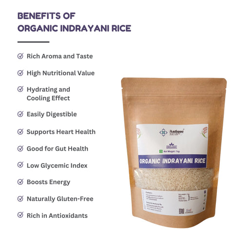 Organic Indrayani Rice | Traditional Maharashtrian Aromatic Rice