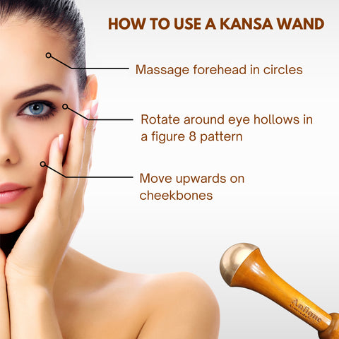 Kansa Wand | Traditional Bronze Facial Massage Tool