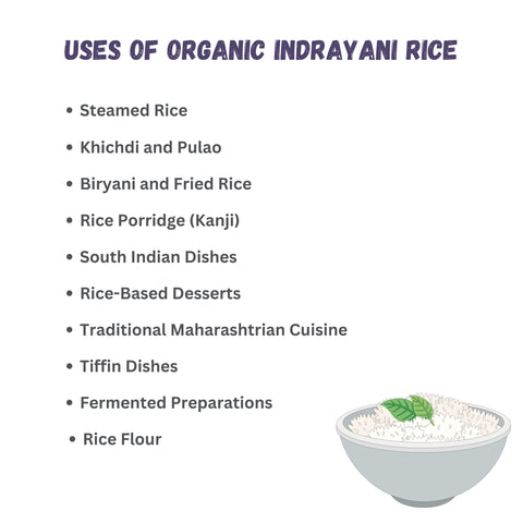 Organic Indrayani Rice | Traditional Maharashtrian Aromatic Rice